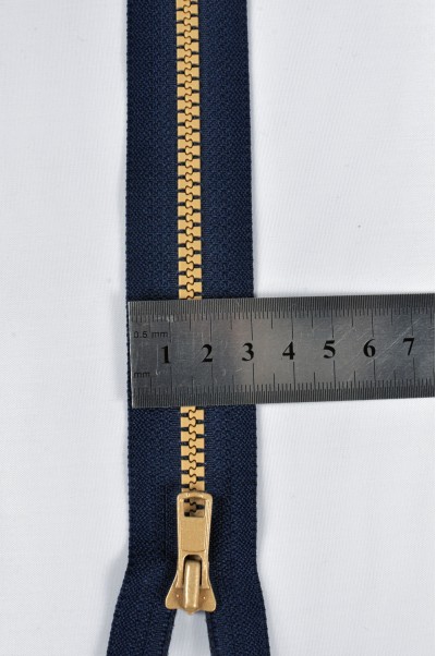 ZIP002 3號拉鏈 仿金銅開尾拉鏈   樹脂膠牙拉鏈      不設單獨拉鍊訂購 細節-2